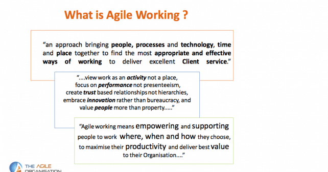 Agile Working – the Strategic Imperative?